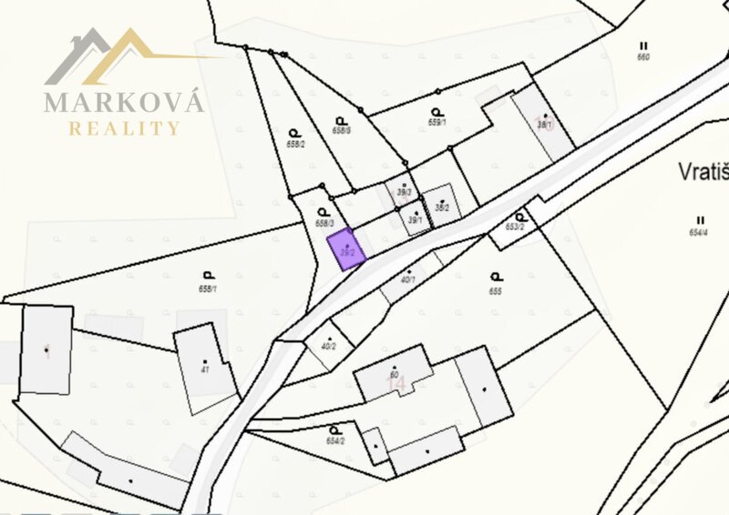 Prodej budovy s pozemkem, Vratišov, Nadějkov, 60 m2