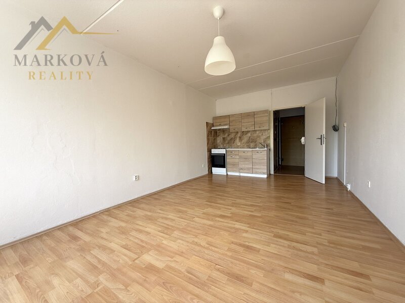 Pronájem bytu 1+kk, Hlinecká ul., Týn nad Vltavou, 29,4 m²