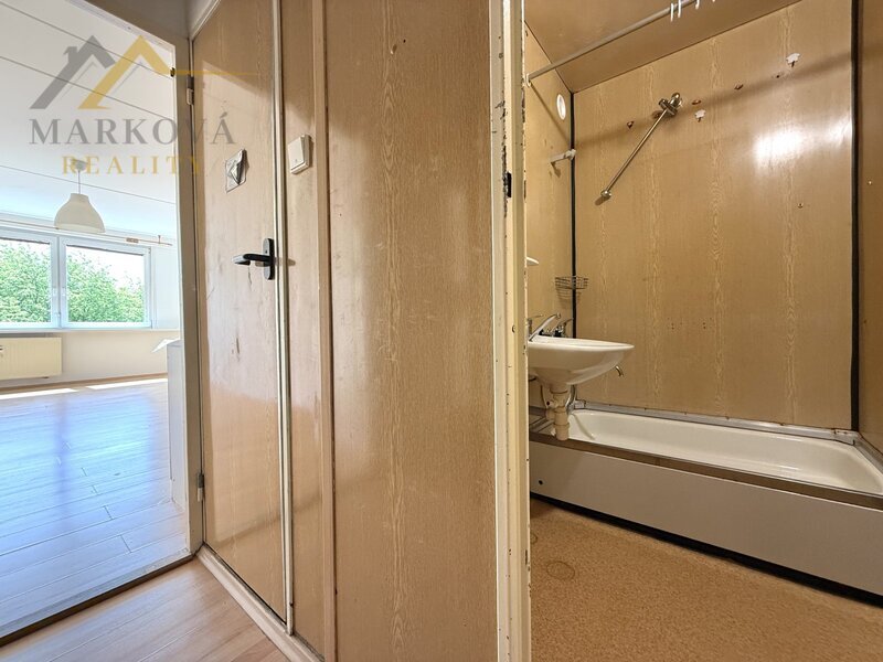 Pronájem bytu 1+kk, Hlinecká ul., Týn nad Vltavou, 29,4 m²