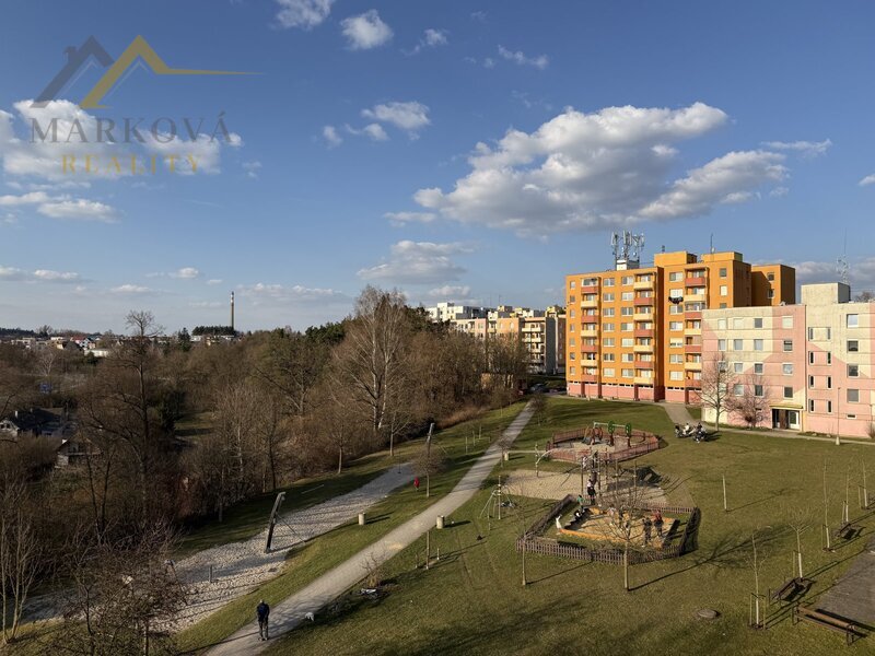 Pronájem, byt 3+1, balkon a zasklená lodžie, 67 m², Týn nad Vltavou, ul. Komenského
