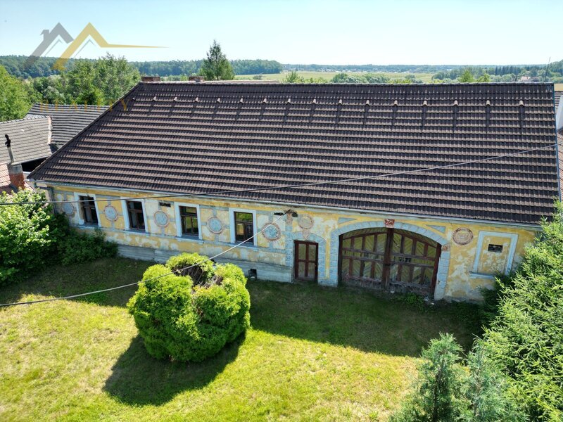 Prodej, rodinný dům se stavební parcelou, Bežerovice, Bechyně, 2008 m2