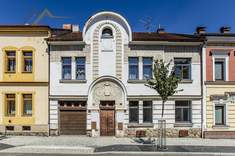 Prodej, rodinný dům, čtyři bytové jednotky, Benešov, ul. Žižkova, 457 m²