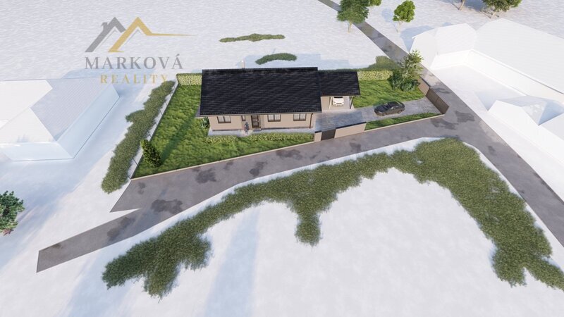 Prodej stavebního pozemku se schváleným projektem RD, Šumavské Hoštice, 715 m2