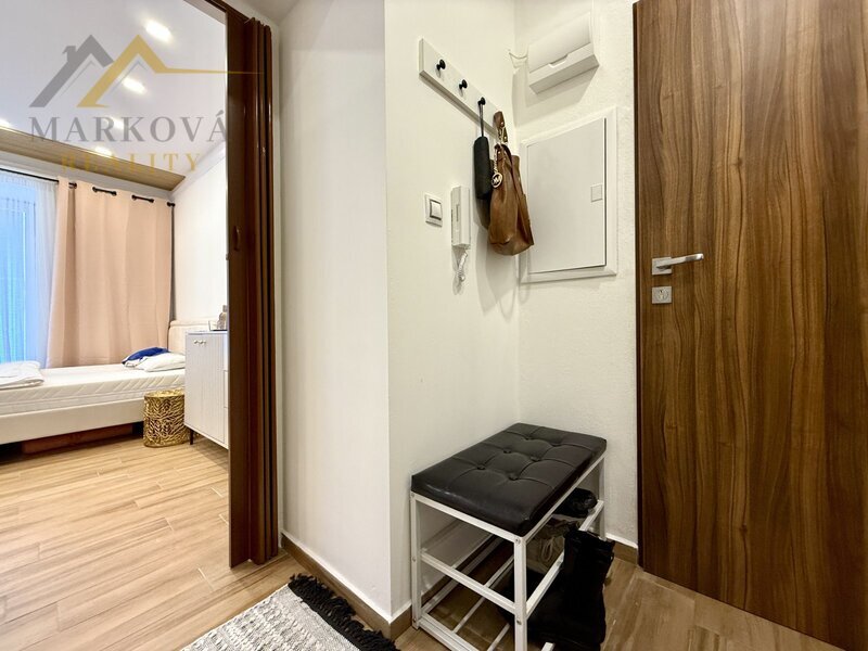 Pronájem, byt 1kk s terasou a přístupem do zahrady, 30 m2, Písek, ul. Dvořákova