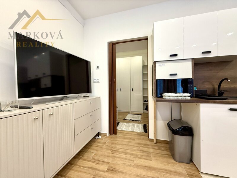 Pronájem, byt 1kk s terasou a přístupem do zahrady, 30 m2, Písek, ul. Dvořákova
