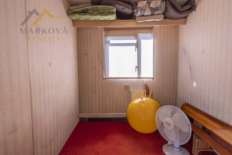 Prodej, stavební pozemek 669 m² s mobilheimem 3kk, Albrechtice nad Vltavou, Újezd