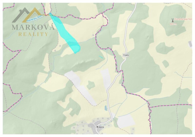 Prodej souboru pozemků, Klení, 98 591 m2