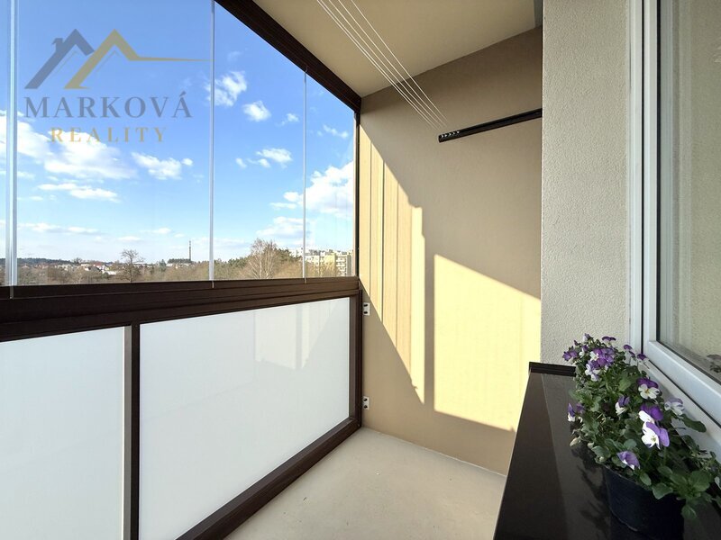 Prodej, 3+1 s balkonem i zasklenou lodžií, OV, Týn nad Vltavou, ul. Komenského