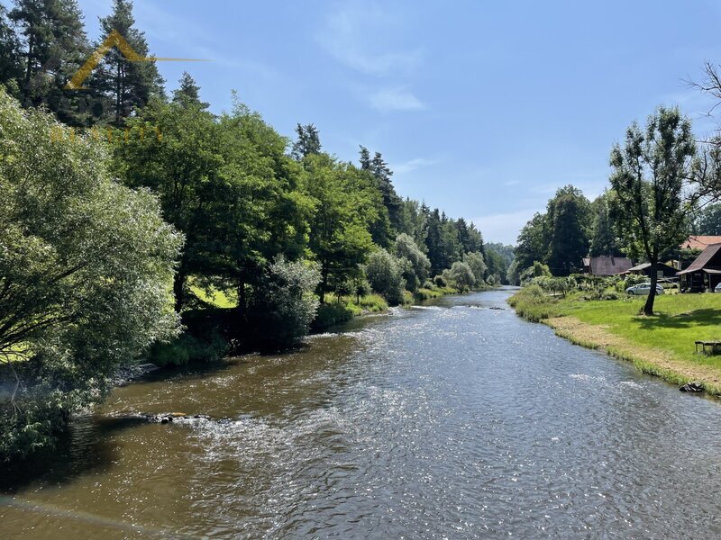 Prodej, rekreační chata přímo u řeky Malše, Doudleby