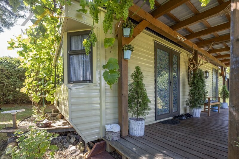 Prodej, stavební pozemek 669 m² s mobilheimem 3kk, Albrechtice nad Vltavou, Újezd