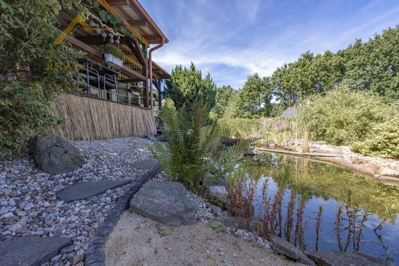 Prodej, stavební pozemek 669 m² s mobilheimem 3kk, Albrechtice nad Vltavou, Újezd