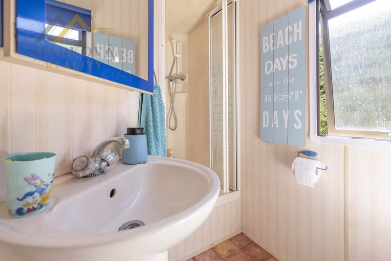 Prodej, stavební pozemek 669 m² s mobilheimem 3kk, Albrechtice nad Vltavou, Újezd