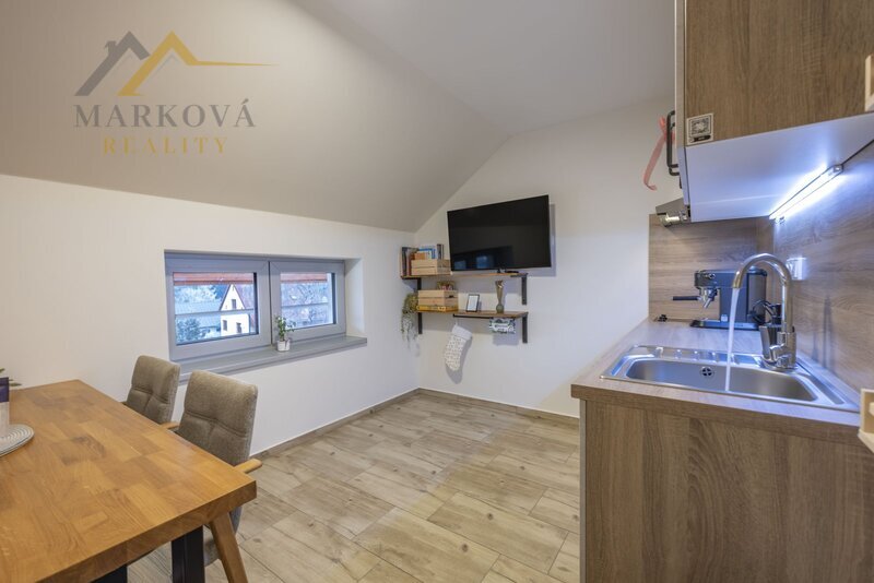 Prodej, byt / apartmán, 2+1 se zahradou, 45,8 m², novostavba, Stachy na Šumavě