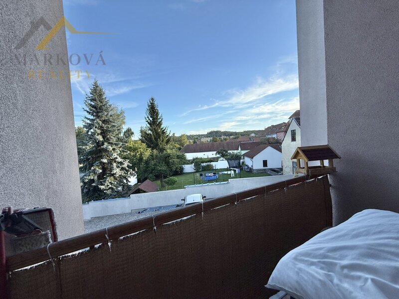 Pronájem bytu 2kk s balkonem, 46 m², Týn nad Vltavou, ul. Jiráskova