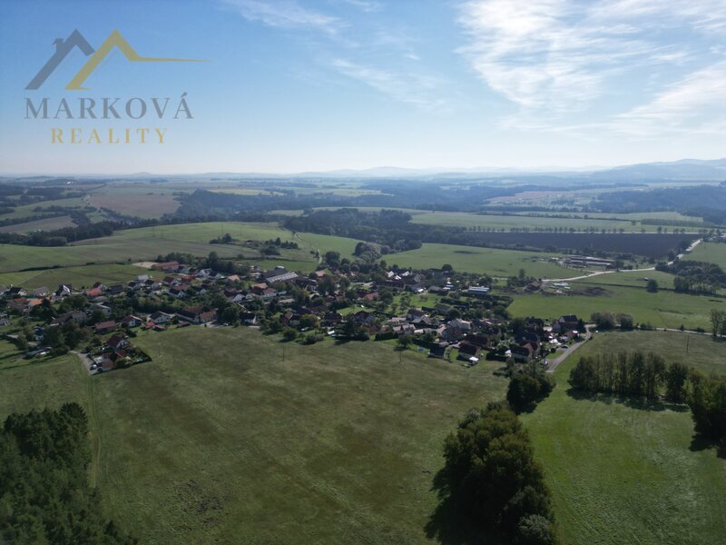 Prodej, rodinný dům s garáží, 1281 m2, Srnín