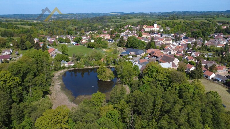 Prodej, historická tvrz s rybníkem, Jistebnice, 19.200 m²