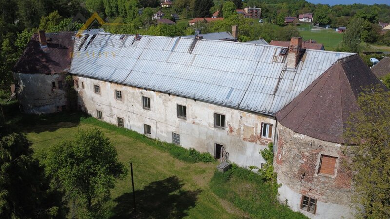 Prodej, historická tvrz s rybníkem, Jistebnice, 19.200 m²