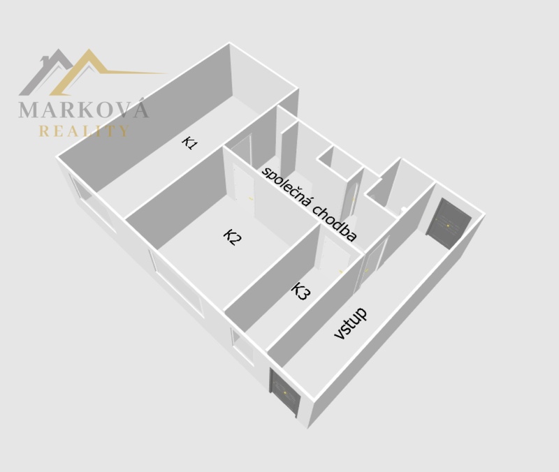 Pronájem, obchodní prostor, Bechyně, ul. Libušina