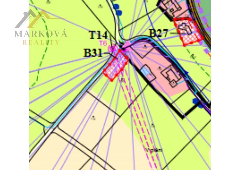 Prodej, pozemek určený k výstavbě, 8156 m², Všeteč