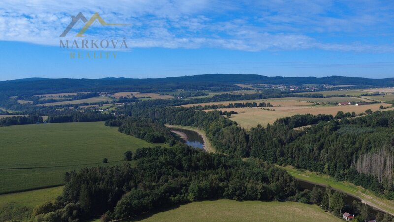 Prodej, rodinný dům, hospodářské budovy, rozlehlý pozemek 7132 m², Doubrava