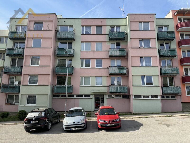 Pronájem, byt 3+1, dva balkony, 67 m², Týn nad Vltavou, ul. Hlinecká