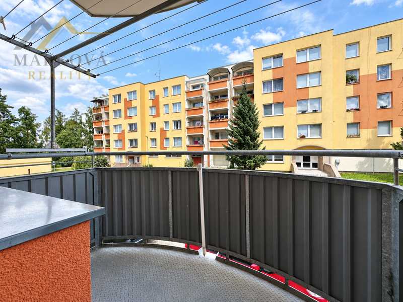 Pronájem, byt 3+1 s balkonem, Týn nad Vltavou, ul. Hlinecká