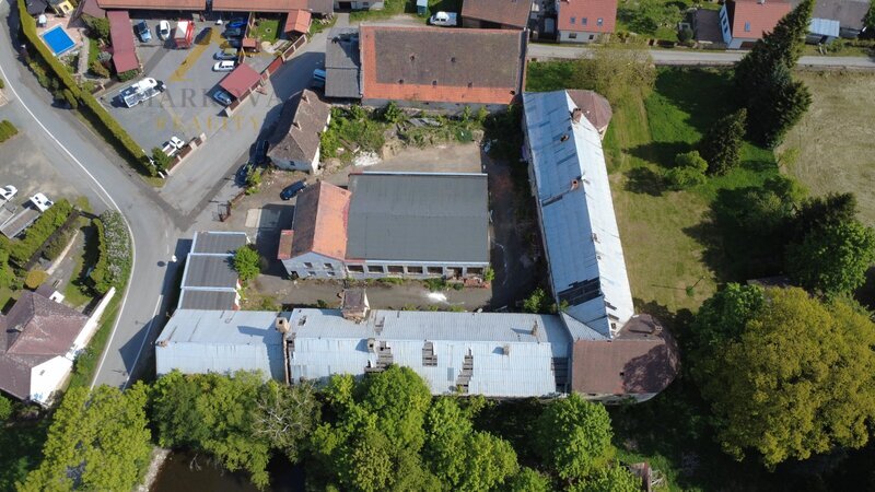 Prodej, historická tvrz s rybníkem, Jistebnice, 19.200 m²