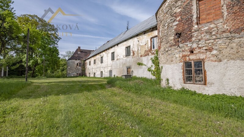 Prodej, historická tvrz s rybníkem, Jistebnice, 19.200 m²