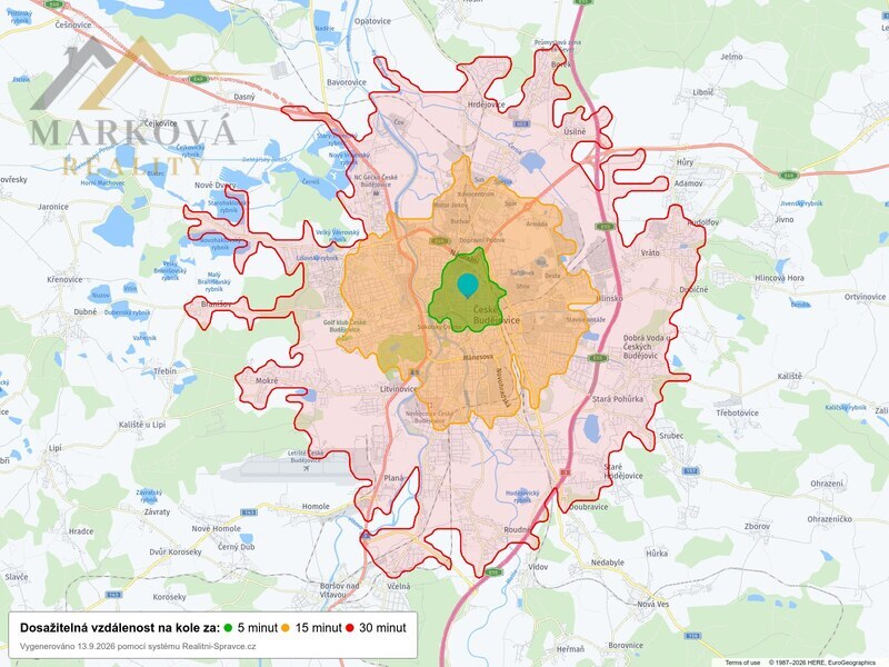 Prodej, byt 2kk, 43,95 m2, České Budějovice, ul. Skuherského