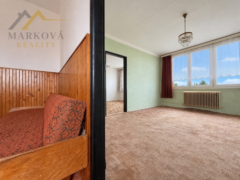 Prodej, byt 3+1, 71 m2, OV, Slavče