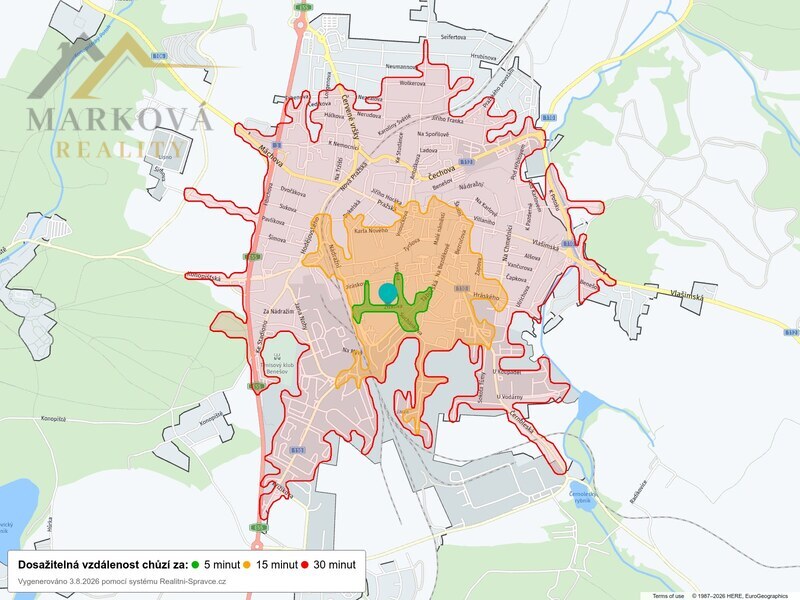 Prodej, rodinný dům, čtyři bytové jednotky, Benešov, ul. Žižkova, 457 m²