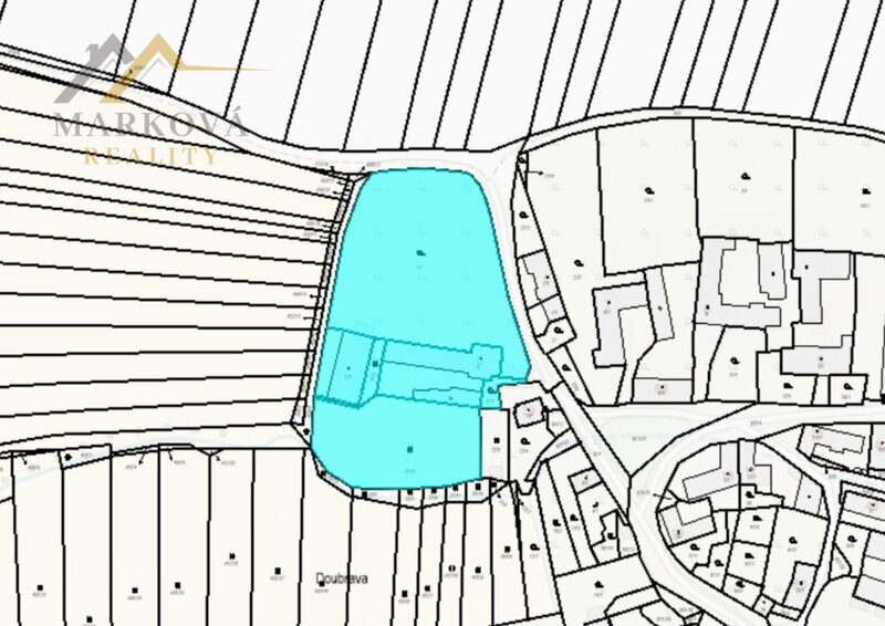 Prodej, rodinný dům, hospodářské budovy, zahrada, 7132 m2, Doubrava