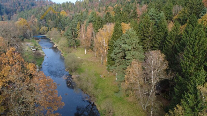 Prodej, rekreační chata přímo u řeky Malše, Doudleby