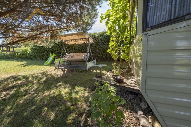 Prodej, pozemek 669 m² s mobilheimem 3kk, Albrechtice nad Vltavou, Újezd