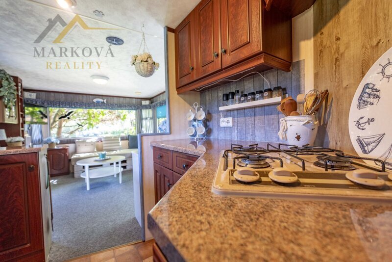 Prodej, pozemek 669 m² s mobilheimem 3kk, Albrechtice nad Vltavou, Újezd