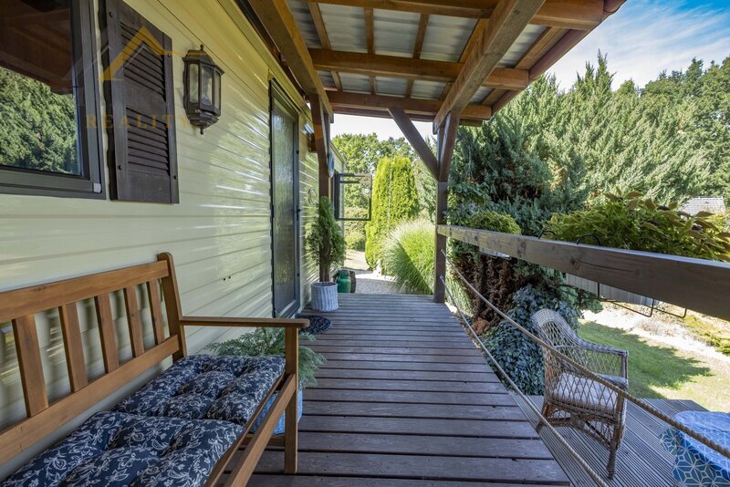 Prodej, pozemek 669 m² s mobilheimem 3kk, Albrechtice nad Vltavou, Újezd