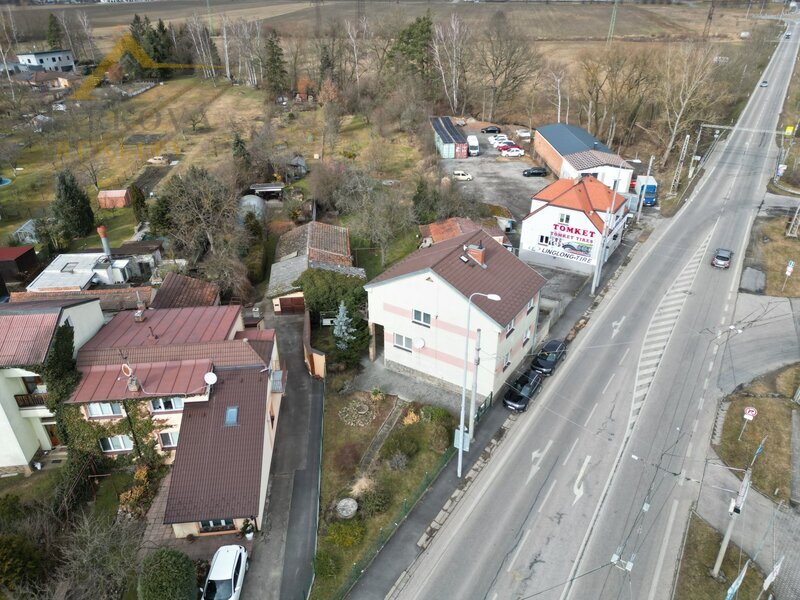 Prodej, rodinný dům se zahradou / stavebním pozemkem, 3.233 m², České Budějovice, ul. Pražská třída