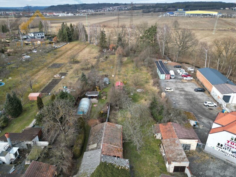 Prodej, rodinný dům se zahradou / stavebním pozemkem, 3.233 m², České Budějovice, ul. Pražská třída