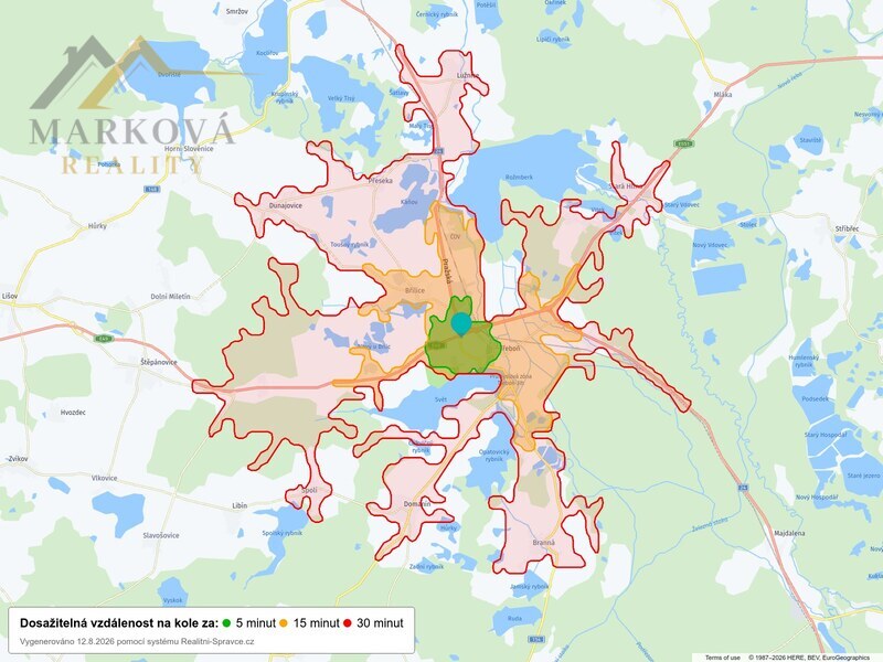 Prodej, byt 2+1, 61,6 m², ul. Táboritská, Třeboň