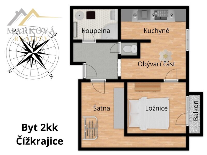 Prodej, byt 2kk s vlastní zahradou, 118 m², Čížkrajice