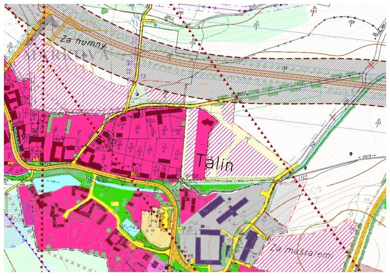 Prodej, stavební pozemek, Tálín, 1399 m²