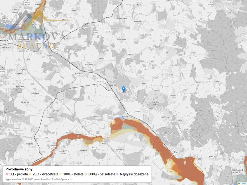 Prodej, rodinný dům / chalupa, Dívčice, 2 761 m²