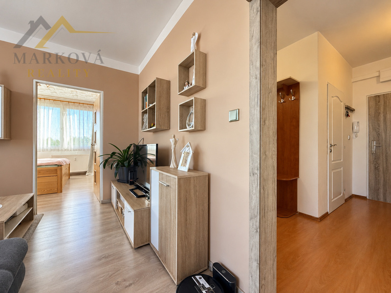 Prodej bytu 3+1 s balkonem, 64,71 m² – Milevsko, ul. J. A. Komenského