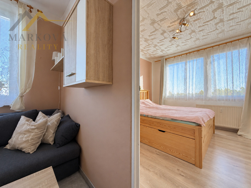 Prodej bytu 3+1 s balkonem, 64,71 m² – Milevsko, ul. J. A. Komenského