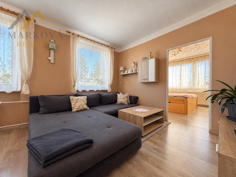 Prodej bytu 3+1 s balkonem, 64,71 m² – Milevsko, ul. J. A. Komenského