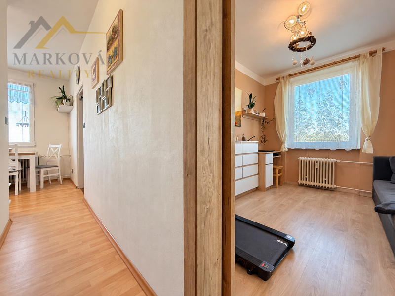 Prodej bytu 3+1 s balkonem, 64,71 m² – Milevsko, ul. J. A. Komenského