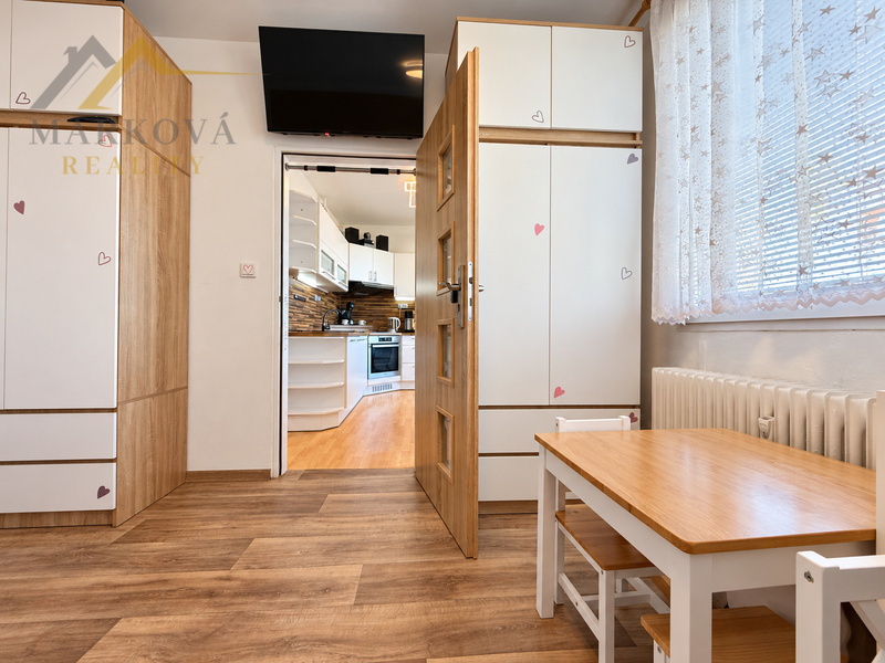Prodej bytu 3+1 s balkonem, 64,71 m² – Milevsko, ul. J. A. Komenského