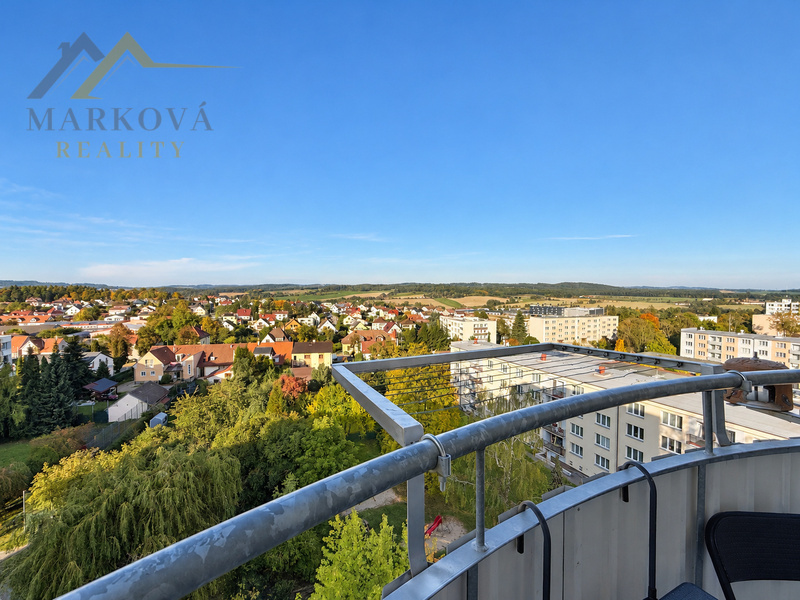 Prodej bytu 3+1 s balkonem, 64,71 m² – Milevsko, ul. J. A. Komenského