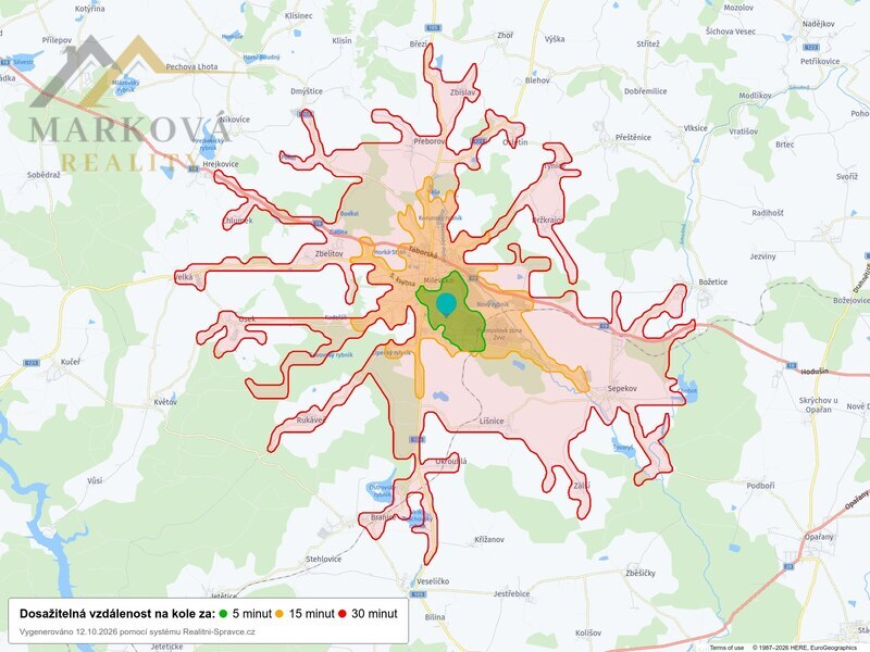 Prodej bytu 3+1 s balkonem, 64,71 m² – Milevsko, ul. J. A. Komenského